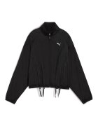 Puma Уголемено яке Dare To с цип и регулиращ се подгъв Черен
