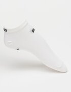 Puma Унисекс чорапи до глезена с лого - 3 чифта Бял/Черен