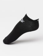 Puma Унисекс чорапи до глезена с лого - 3 чифта Черен/Мръснобял