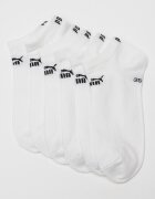 Puma Унисекс чорапи с памук - 6 чифта Черен/Мръснобял