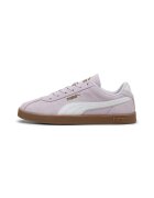 Puma Унисекс спортни обувки Club II Intense от велур - Бял/Лилав