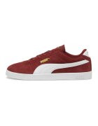 Puma Унисекс спортни обувки Club II Intense от велур - Бял/Тъмночервен