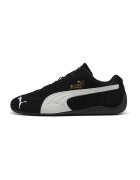 Puma Унисекс спортни обувки Speedcat OG от велур - Бял/Златист/Керемидено червено