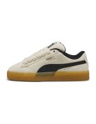 Puma Унисекс велурени обувки XL - Черен/Светло бежово
