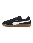 Puma Велурени обувки за хандбал - Бял/Черен