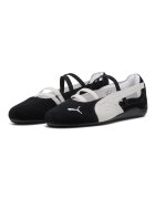 Puma Велурени пантофки Speedcat с лого Бял/Черен