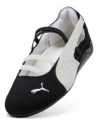 Puma Велурени пантофки Speedcat с лого Бял/Черен