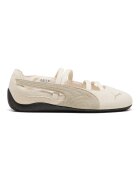 Puma Велурени пантофки Speedcat с лого Мръснобял