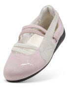 Puma Велурени пантофки Speedcat с лого Пастелнорозов/Светло бежово