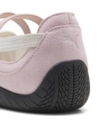Puma Велурени пантофки Speedcat с лого Пастелнорозов/Светло бежово