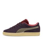 Puma Велурени спортни обувки Play с кожа