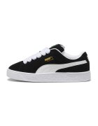 Puma Велурени спортни обувки Suede XL с допълнителни връзки - Бял/Черен