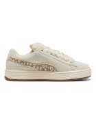Puma Велурени спортни обувки Suede XL с животинска шарка Слонова кост/Светлокафяв