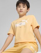 Puma Вталена тениска с лого Бледооранжев
