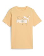 Puma Вталена тениска с лого Бледооранжев
