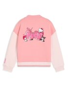 Puma Яке тип College с шарка на Hello Kitty Бял/Пастелнорозов/Бледо розово