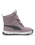 Puma Зимни боти Evolve AC+ с велкро Бледа лила/Tъмносив