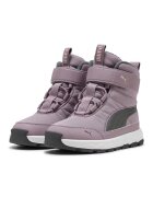 Puma Зимни боти Evolve AC+ с велкро Бледа лила/Tъмносив