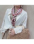 Pursehuit Розов шал с щампа Anya C3