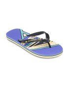 QUIKSILVER Чехли Molokai Screen с лого Виолетов/Светлосин/Светло бежово