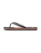 QUIKSILVER Чехли Molokai Stripe 25 Черен/Корал