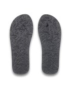 QUIKSILVER Чехли Molokai Stripe 25 Черен/Корал