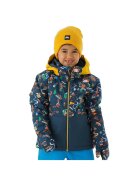 QUIKSILVER Детско ски яке - Полиестер - Многоцветен - Син