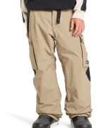 QUIKSILVER Карго ски панталон Snow Down - Черен/Бежов