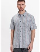 QUIKSILVER Мъжка риза - Памук - Сив