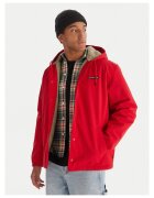 QUIKSILVER Мъжко преходно яке червено - изработено от устойчив материал