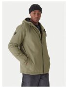 QUIKSILVER Мъжко преходно яке зелено - памучно
