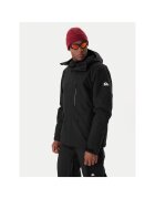 QUIKSILVER Мъжко ски яке - черно - рециклиран полиестер - цип