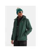 QUIKSILVER Мъжко спортно яке Overcast 3K - зелено - текстил - без връх