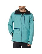 QUIKSILVER Мъжко спортно яке S. Carlson Stretch Quest с качулка синьо - полиестерно - водоустойчиво