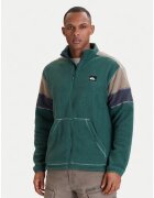 QUIKSILVER Мъжко яке - зелено - полиестер - дълъг ръкав - цип