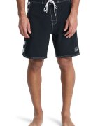 QUIKSILVER Плувни боксерки с връзки - Бял/Черен