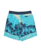 QUIKSILVER Плувни шорти Everyday с принт и връзка Тюркоаз/Бежов/Тъмносин