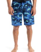 QUIKSILVER Плувни шорти с връзка - Син/Шам фъстък зелено