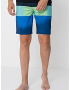 QUIKSILVER Прави плувни шорти Surfslik - Черен/Светлозелен/Светлосин