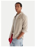 QUIKSILVER Риза памук - бежова