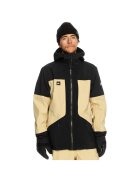 QUIKSILVER Техническо ски яке - Полиестер - Зелено - Черен