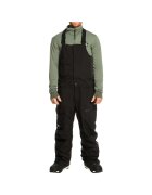 QUIKSILVER Utility Водоустойчив черен полиестерен мъжки зимен спортен панталон