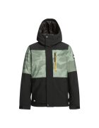 QUIKSILVER Яке за сноуборд Mission - зелено - 100% полиестер - водоустойчиво - дишащо -