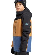 QUIKSILVER Зимно яке Side Hit Block Snowsports - Оранжев/Син