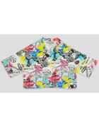 R/ Къса ръкав риза с щампа GRAFFITI 168-172 СМ