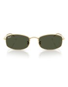 Ray-Ban Овални слънчеви очила с плътни стъкла Златист