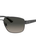Ray-Ban Слънчеви очила Aviator с метална рамка Тъмносребрист