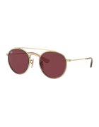 Ray-Ban Слънчеви очила с метална рамка - Златист/Розово