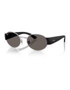 Ray-Ban Унисекс овални слънчеви очила - Черен/Сребрист