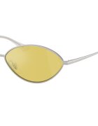 Ray-Ban Унисекс овални слънчеви очила Kai Сребрист